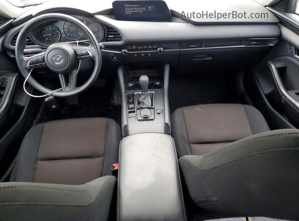 3MZBPAAM9SM456040 2025 MAZDA 3 White Dashboard view