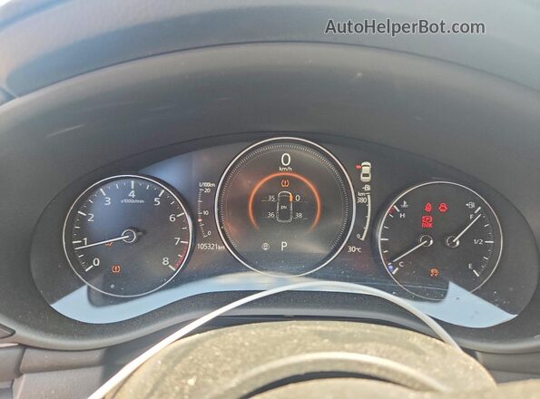 3MZBPAB70LM133991 2020 MAZDA 3 Gray Սարքավորումների վահանակի տեսք