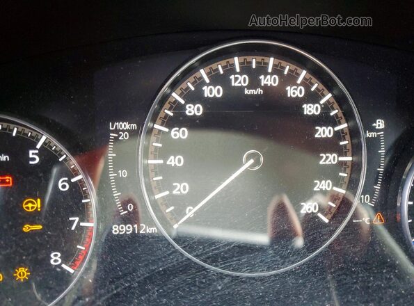 3MZBPAB75KM104517 2019 MAZDA 3 Blue Widok zestawu wskaźników