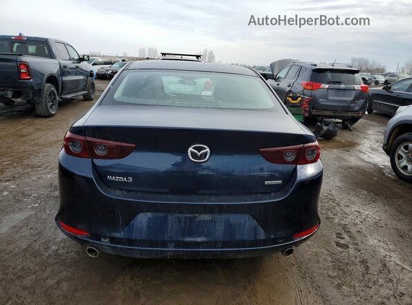 3MZBPAB75KM104517 2019 MAZDA 3 Blue Widok z tyłu