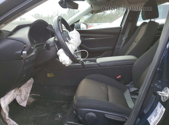 3MZBPAB75KM104517 2019 MAZDA 3 Blue Widok wnętrza z przodu