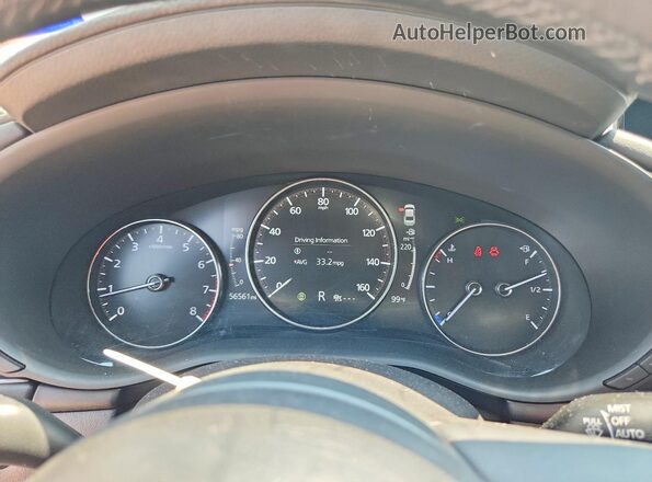 3MZBPABL0MM251392 2021 MAZDA 3 Синий Вид щитка приборов