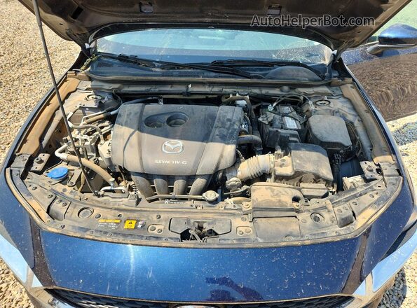 3MZBPABL0MM251392 2021 MAZDA 3 Синий Вид задней части салона