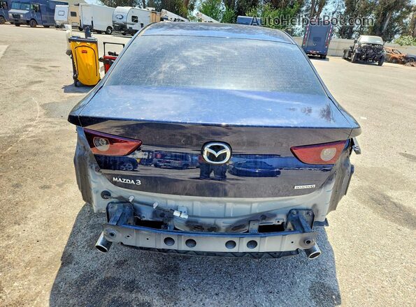 3MZBPABL1MM250672 2021 MAZDA 3 Blue უკანა ხედი