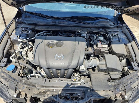 3MZBPABL1MM250672 2021 MAZDA 3 Blue უკანა სალონის ხედი