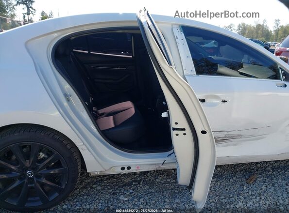 3MZBPABL3MM251824 2021 MAZDA 3 White Widok naklejki z numerem VIN