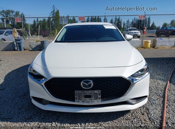 3MZBPABL3MM251824 2021 MAZDA 3 White Widok wnętrza z tyłu
