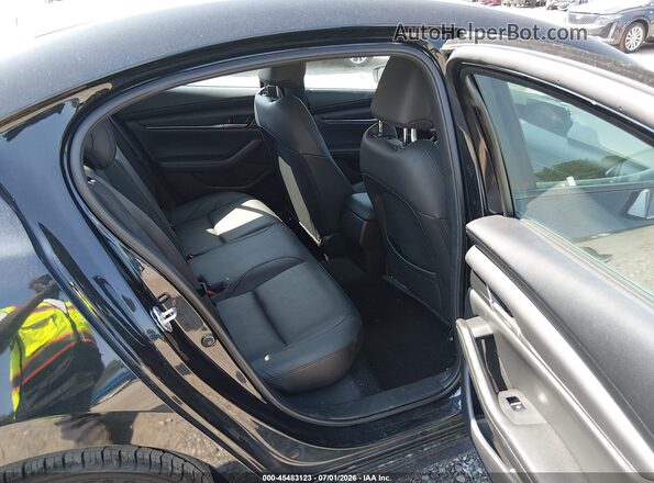 3MZBPABL6NM315078 2022 MAZDA 3 Black VIN კოდის სტიკერის ხედი