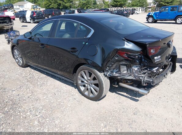3MZBPABL6NM315078 2022 MAZDA 3 Black უკანა მარცხენა