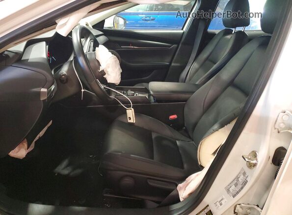 3MZBPABL7NM314165 2022 MAZDA 3 White Widok wnętrza z przodu