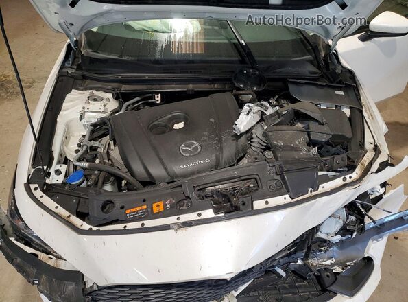 3MZBPABL7NM314165 2022 MAZDA 3 White Widok wnętrza z tyłu