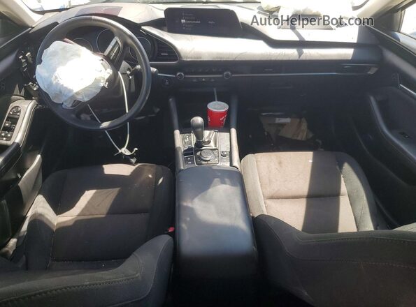 3MZBPABL8KM114326 2019 MAZDA 3 White Dashboard view