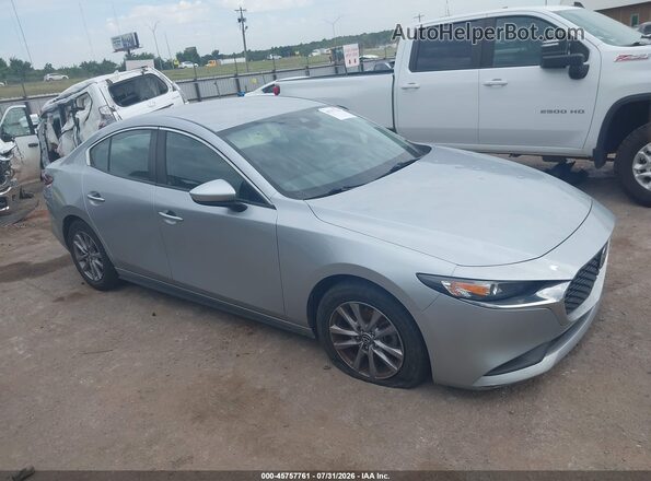 3MZBPABLXLM132991 2020 MAZDA 3 Silver Սալոնի հետևի տեսք