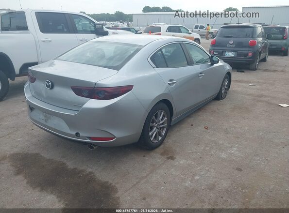 3MZBPABLXLM132991 2020 MAZDA 3 Silver Հետևի աջ