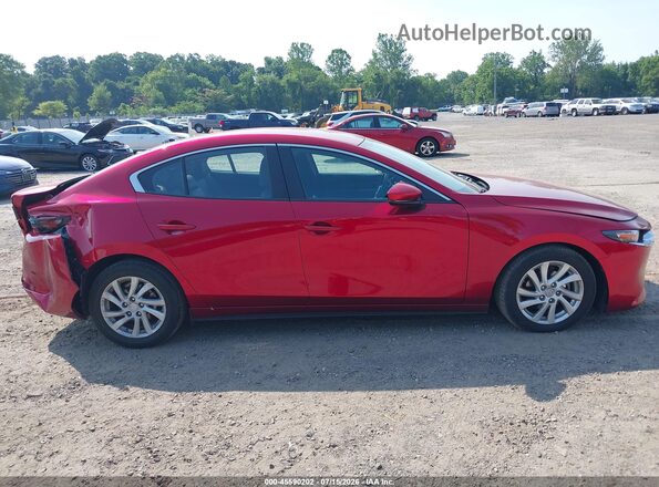 3MZBPABM0MM207854 2021 MAZDA 3 Red Vista interior trasera