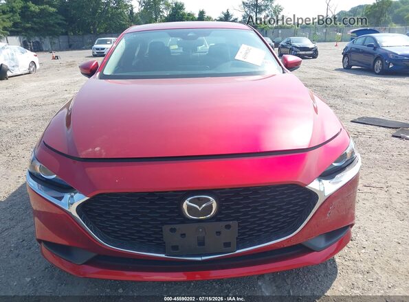 3MZBPABM0MM207854 2021 MAZDA 3 Red Vista del cuadro de instrumentos