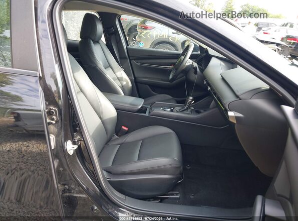 3MZBPABM2PM357968 2023 MAZDA 3 Black წინა სალონის ხედი