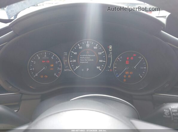 3MZBPABM2PM357968 2023 MAZDA 3 Black უკანა სავარძლების ხედი