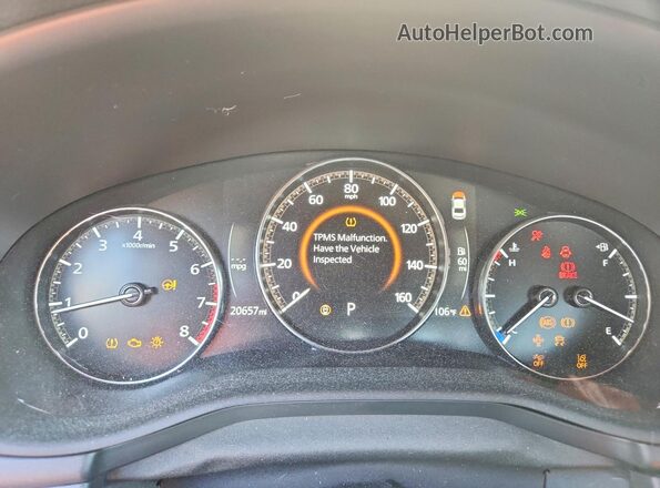 3MZBPABM2RM414883 2024 MAZDA 3 Blue Սարքավորումների վահանակի տեսք