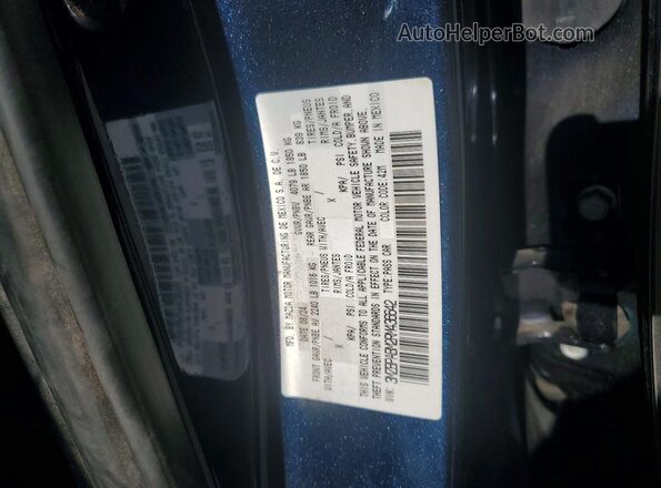3MZBPABM2RM436642 2024 MAZDA 3 Синий Вид подкапотного пространства