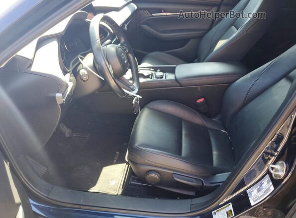 3MZBPABM3MM204592 2021 MAZDA 3 Синий Вид салона спереди