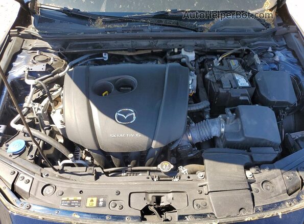3MZBPABM3MM204592 2021 MAZDA 3 Синий Вид задней части салона