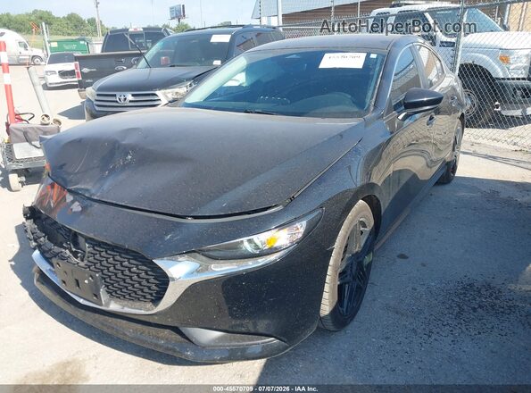 3MZBPABM3RM428467 2024 MAZDA 3 Black წინა მარცხენა ხედი სამი მეოთხედიდან