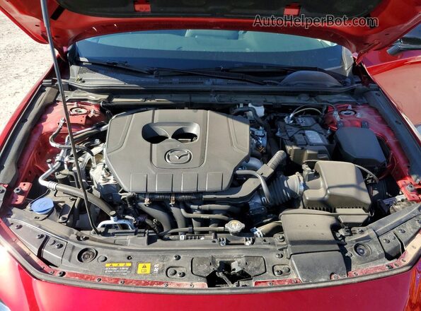 3MZBPABM3SM475052 2025 MAZDA 3 Red Widok wnętrza z tyłu