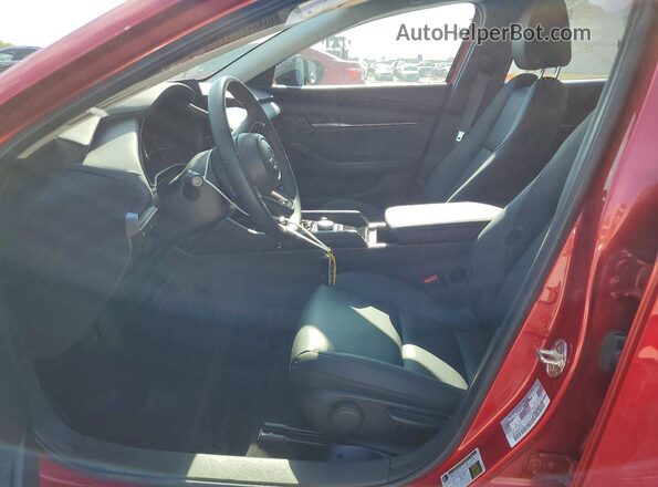 3MZBPABM3SM475052 2025 MAZDA 3 Red Widok wnętrza z przodu