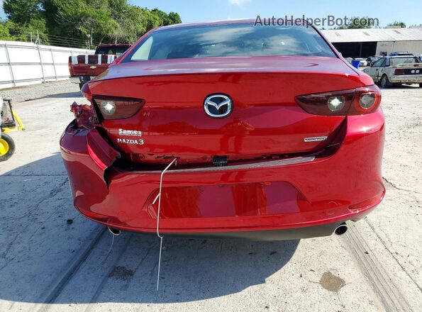 3MZBPABM3SM475052 2025 MAZDA 3 Red Widok z tyłu
