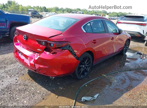 3MZBPABM5SM464635 2025 MAZDA 3 Red Trasero derecho