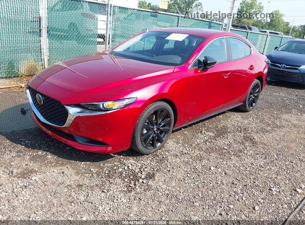 3MZBPABM5SM464635 2025 MAZDA 3 Red Vista tres cuartos delantera izquierda
