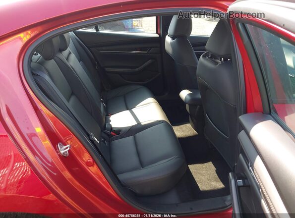 3MZBPABM5SM464635 2025 MAZDA 3 Red Vista de la etiqueta del VIN