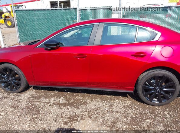 3MZBPABM5SM464635 2025 MAZDA 3 Red Vista interior de 360 grados