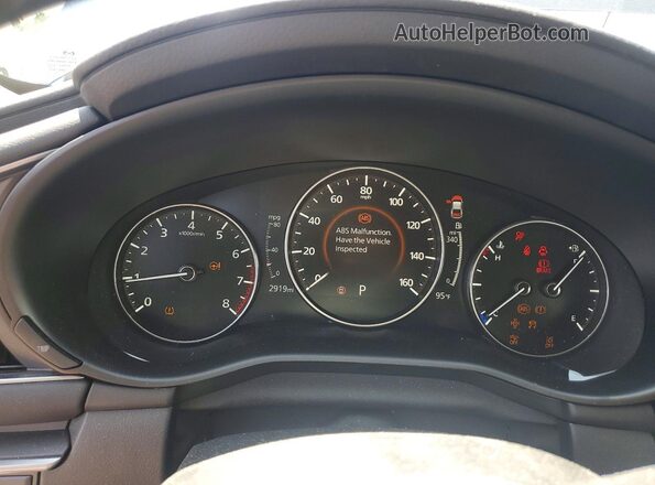 3MZBPABM8SM453208 2025 MAZDA 3 Blue ხელსაწყოთა პანელის ხედი
