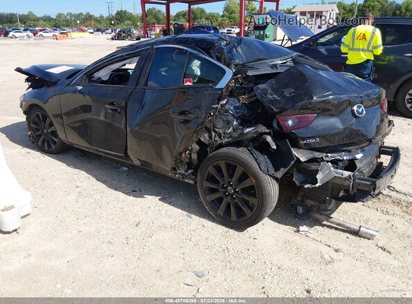 3MZBPABM8SM472373 2025 MAZDA 3 Black Trasero izquierdo
