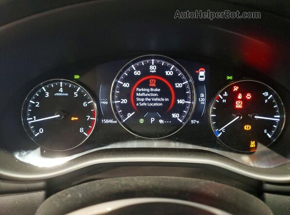 3MZBPABM9RM436332 2024 MAZDA 3 Синий Вид щитка приборов