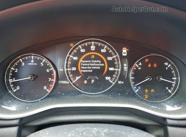 3MZBPABM9SM450897 2025 MAZDA 3 Black Սարքավորումների վահանակի տեսք