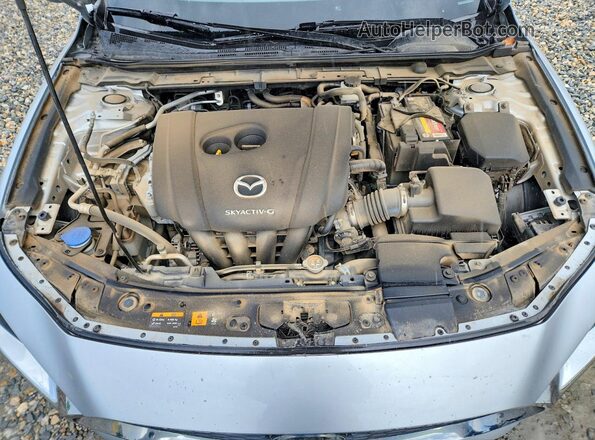 3MZBPACL1LM115608 2020 MAZDA 3 Silver Widok wnętrza z tyłu