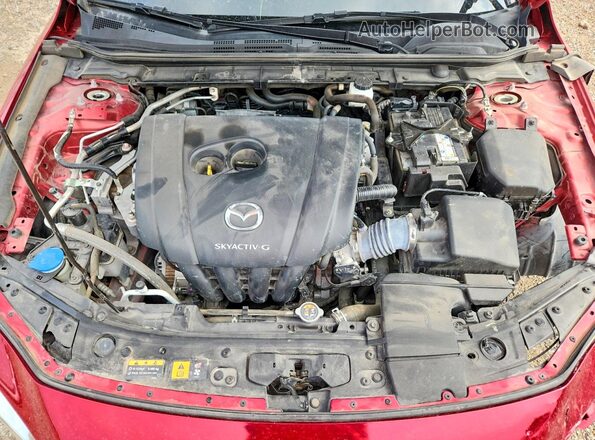 3MZBPACL1NM317657 2022 MAZDA 3 Burgundy Սալոնի հետևի տեսք