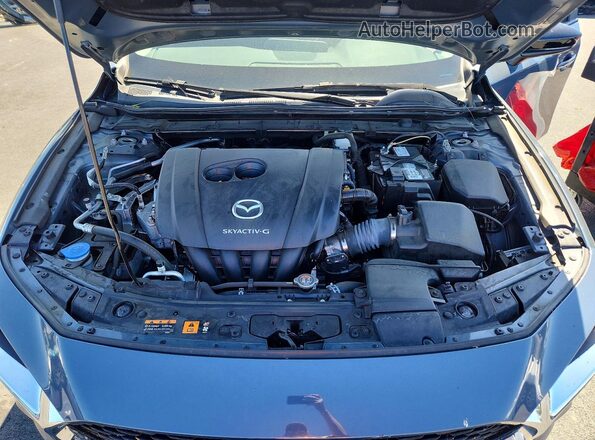 3MZBPACL2NM316453 2022 MAZDA 3 Gray Widok wnętrza z tyłu