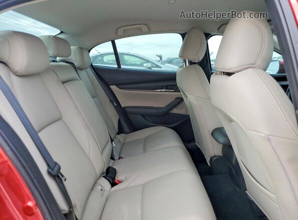 3MZBPACL3LM117778 2020 MAZDA 3 Red Հետևի նստատեղերի տեսք