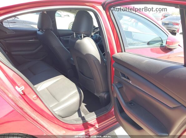 3MZBPACL5LM132685 2020 MAZDA 3 Burgundy Vista de la etiqueta del VIN