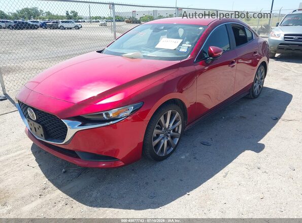 3MZBPACL5LM132685 2020 MAZDA 3 Burgundy Vista tres cuartos delantera izquierda