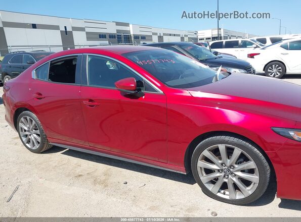 3MZBPACL5LM132685 2020 MAZDA 3 Burgundy Vista interior trasera