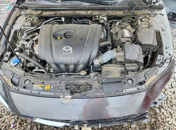 3MZBPACL5MM254500 2021 MAZDA 3 Gray Vista interior trasera