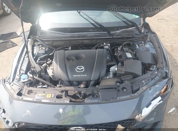 3MZBPACL7NM309868 2022 MAZDA 3 Blue უკანა ხედი