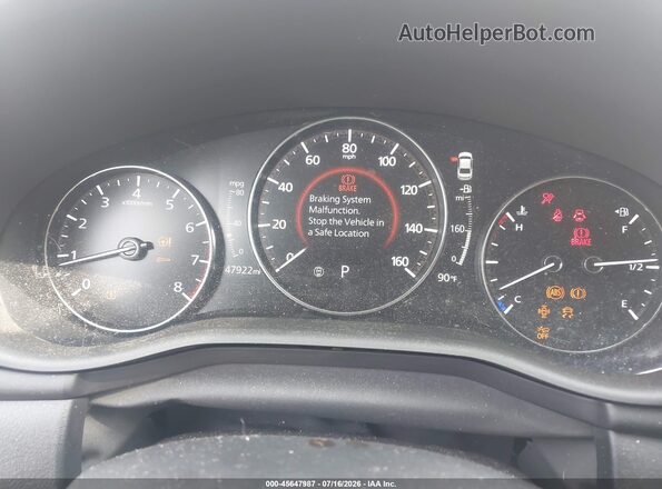 3MZBPACL7NM309868 2022 MAZDA 3 Blue უკანა სავარძლების ხედი