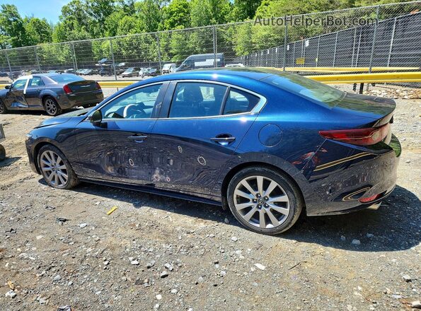 3MZBPACL9MM252443 2021 MAZDA 3 Blue Trasero izquierdo