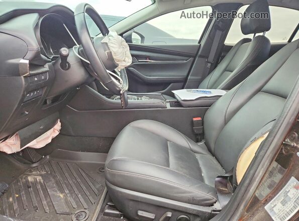 3MZBPACM1SM457325 2025 MAZDA 3 Black Widok wnętrza z przodu